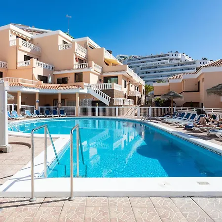 Lägenhet Okstay Paradise Court Tenerife Terrace And Sea Views *